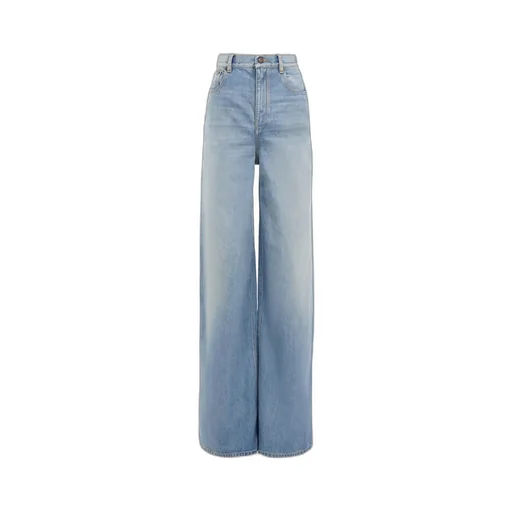 High-Waisted Wide-Leg Jeans