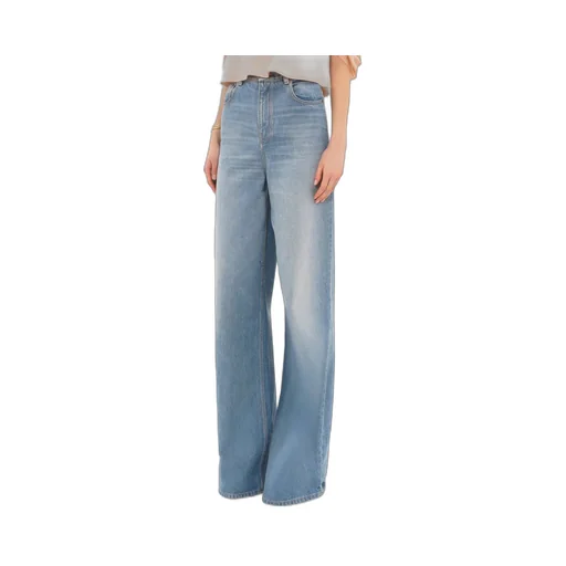 High-Waisted Wide-Leg Jeans
