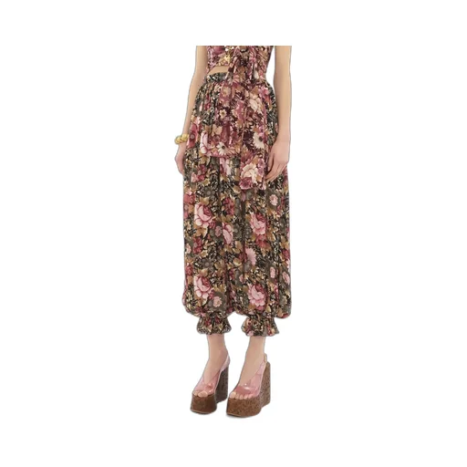 Fluid Pleated Pants