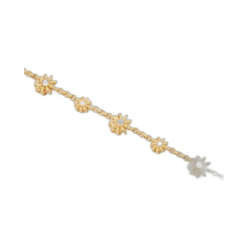 Mechanical Floral Bracelet