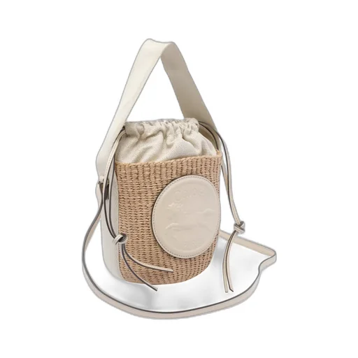 Horse Medal Small Bucket Bag