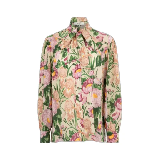 Floral Print Long-Sleeve Shirt