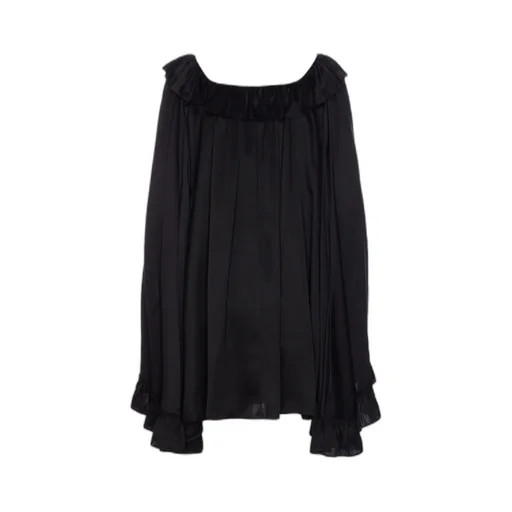 Ruffled Oversized Blouse