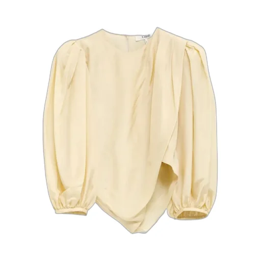 Draped Cropped Top
