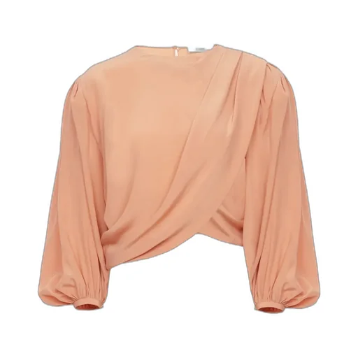 Draped Cropped Top
