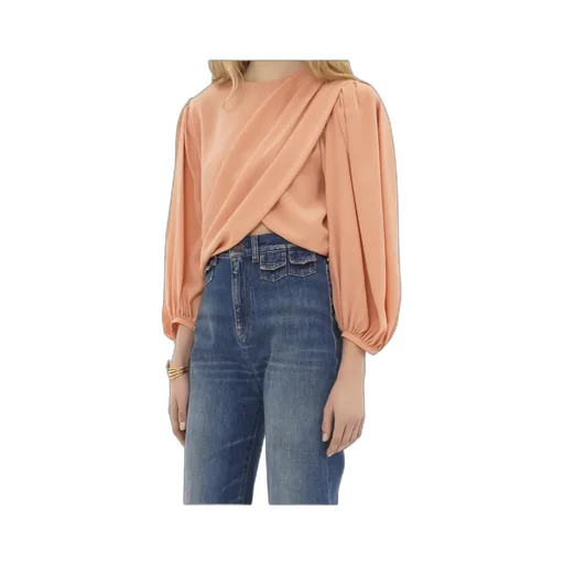 Draped Cropped Top