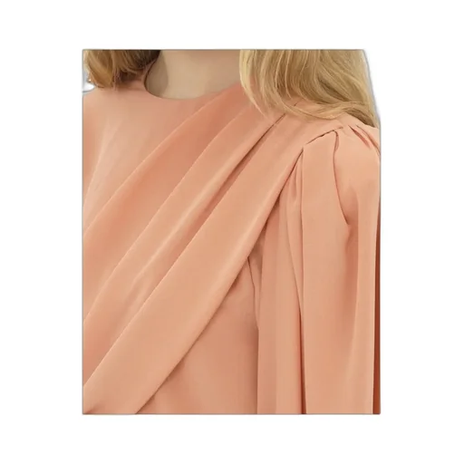Draped Cropped Top