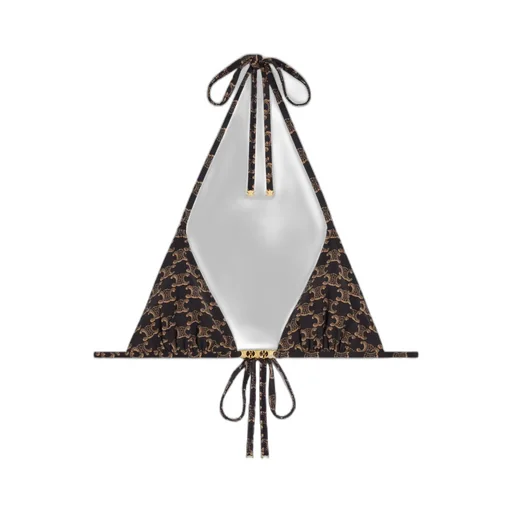 Triangle Top In Monogram Jersey