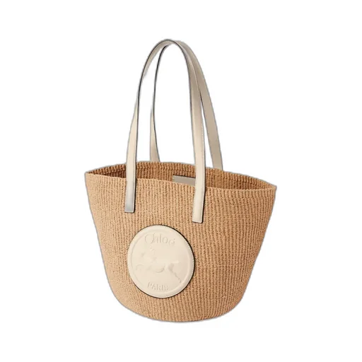 Logo Detailed Large Tote Bag
