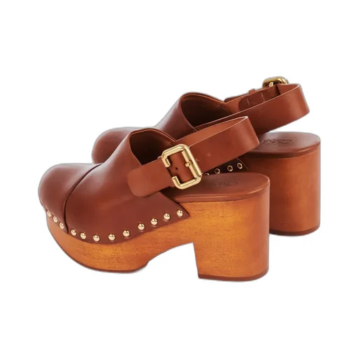 Jeannette Wedge Clogs