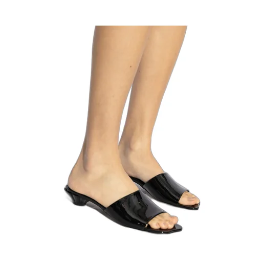 Flower Open-Toe Mules