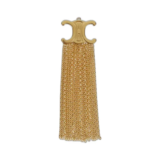 Triomphe Folk Fringe Long Necklace