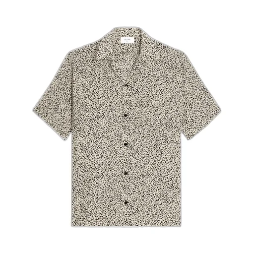 Hawaiian Shirt In Printed Crepe De Chine