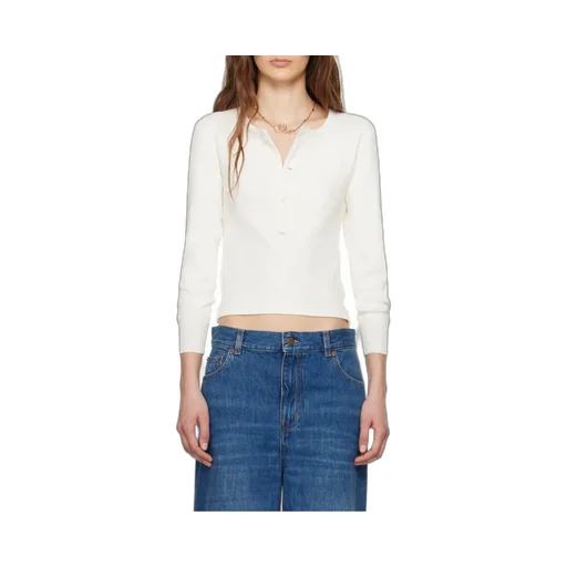 Ribbed Henley Shirt