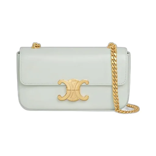 Chain Shoulder Bag Triomphe In Shiny Calfskin