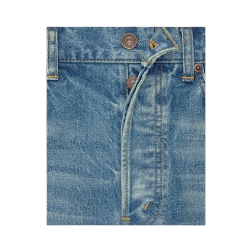 Polly Jeans In Crystal Rinse Denim
