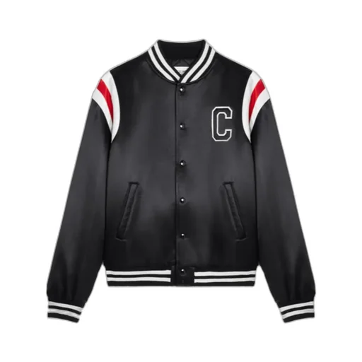 Bomber Jacket In Thick Satin