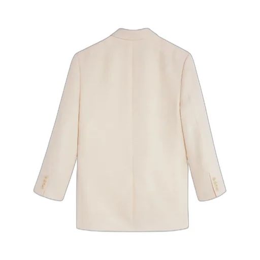 Boxy Jacket In Mohair Wool