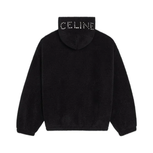 Zipped Hoodie In Fleece
