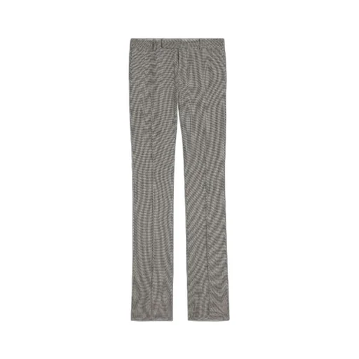 Flared Pants In Cashmere Wool