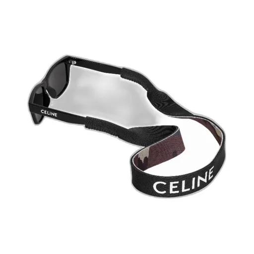 Celine Monochroms Sunglasses Strap In Neoprene