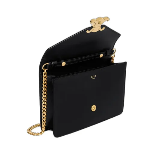 Wallet On Chain Margo In Shiny Calfskin