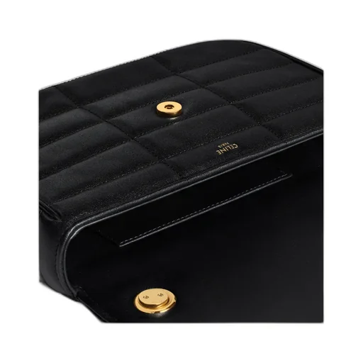 Chain Shoulder Bag Matelasse Monochrome Celine In Quilted Calfskin