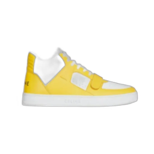 Ct-02 Mid Sneaker With Velcro In Calfskin