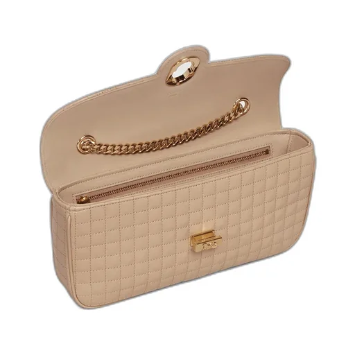 Medium Chain Sulky Bag In Quilted Lambskin
