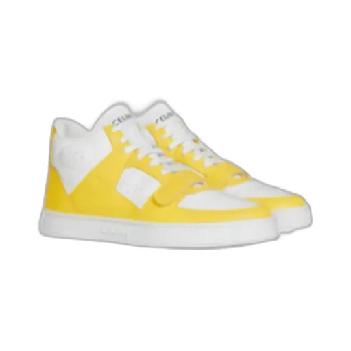 Ct-02 Mid Sneaker With Velcro In Calfskin