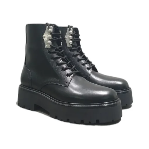 Round-Headed Short Boots