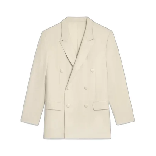 Jude Jacket In Silk Panama