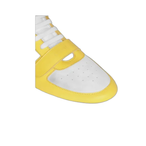 Ct-02 Mid Sneaker With Velcro In Calfskin