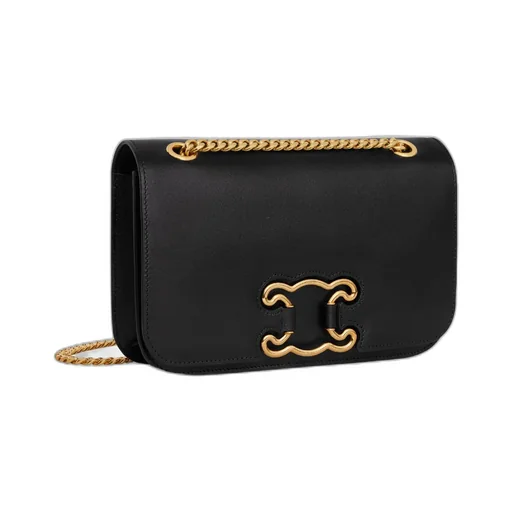 Medium Bag Triomphe Frame In Shiny Calfskin