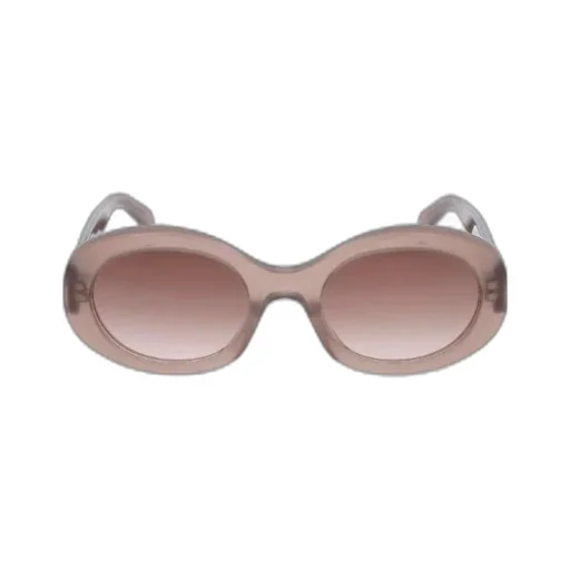 Oval-Frame Sunglasses