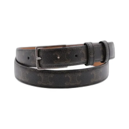 Medium Belt In Triomphe Canvas