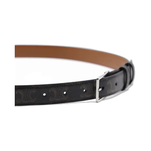 Medium Belt In Triomphe Canvas