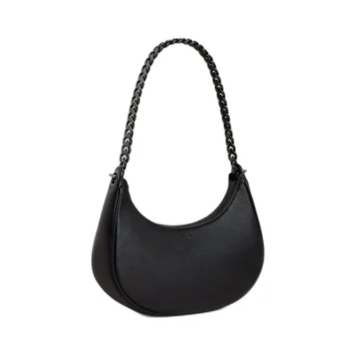 Ava Medium Smooth Cow Leather Chain Handbag