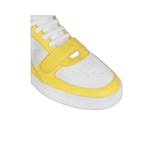 Ct-02 Mid Sneaker With Velcro In Calfskin