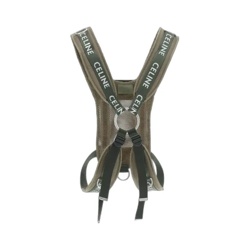 Harness Trekking In Cotton Gabardine With Celine Print