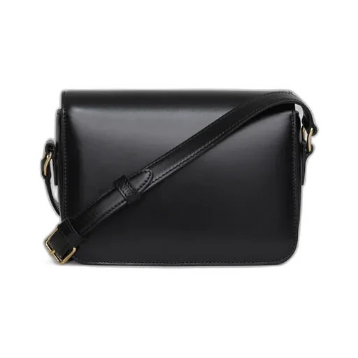 Teen Triomphe Bag In Shiny Calfskin
