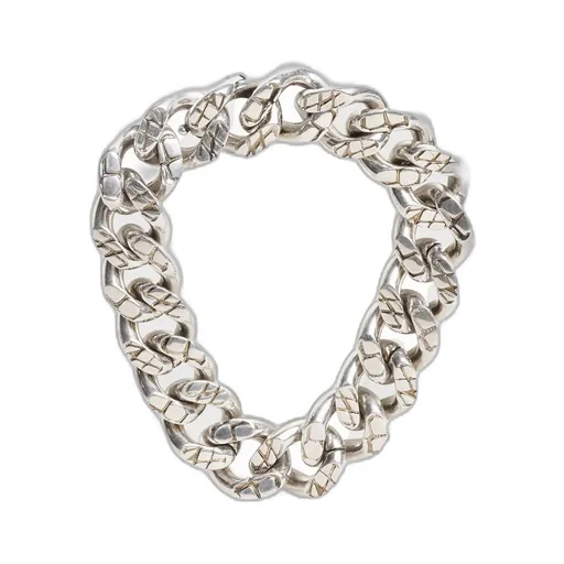 Animals Vintage Rhodium Plated Brass Bracelet