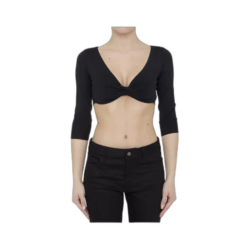Draped Crop Top