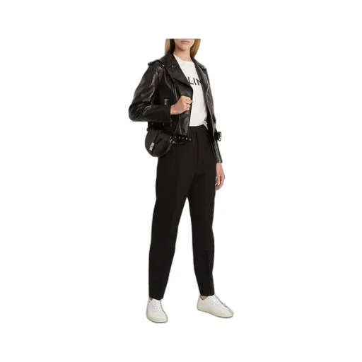 Classic Biker In Lambskin