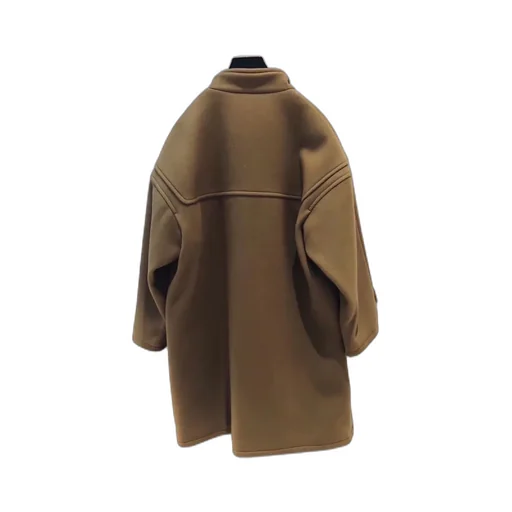 Oversized High-Neck Coat