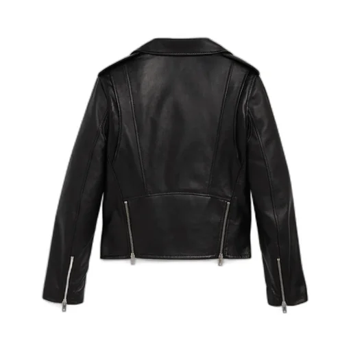 Classic Biker In Lambskin