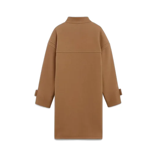 Oversized High-Neck Coat