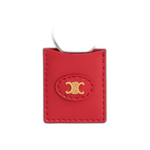 SacrÉS Coeurs Leather Mirror Necklace