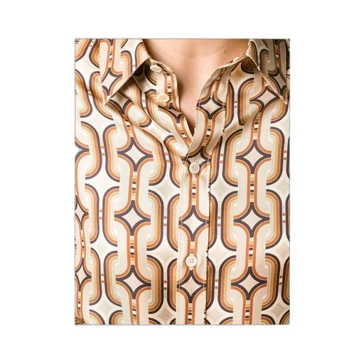 Silk Printed Shirt