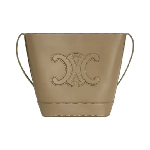 Small Bucket Cuir Triomphe In Smooth Calfskin